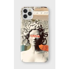 Lelia iPhone 11 Pro Max Uyumlu Baskılı Şeffaf Telefon Kılıfı | Koleksiyon: Queenmode Femme