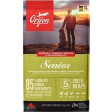 Üreticiniz Orijen Senior Tahılsız Yaşlı Köpek Maması 11.4 kg 481348
