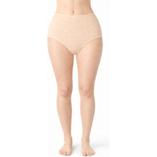 Belpa Kadın Kalp Desenli %100 Pamuklu Külot 5 Adet