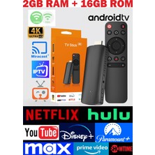 Maypal D6 Android 10 Tv Stick 4K UHD 2gb Ram 16GB Rom Dual Wifi 5g H.265 HDR10 Akıllı Tv Kutusu