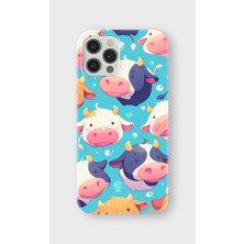 Lelia iPhone 12 Pro Max Uyumlu Baskılı Şeffaf Telefon Kılıfı | Koleksiyon: Cute Animals