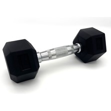 Alin Sport 2,5 kg Kauçuk Profesyonel Olimpik Hex Dumbbell ( Hex Dambıl - Altıgen Dambıl )