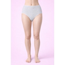 Belpa Kadın Kalp Desenli %100 Pamuklu Külot 5 Adet