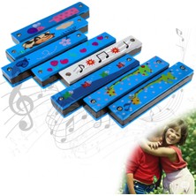 Renkli Ahşap Mızıka, Eğlenceli ve Çocuklar Için Güzel Sesli Çalgı