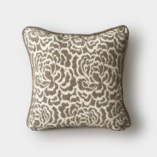 Lidoma Home "noble" Dokulu Çiçek Desenli Kırlent Kılıfı- 45X45