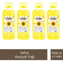 Safya Ayçiçek Yağı 5 Litre x 4 Adet