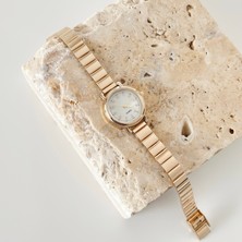 Vesce Atelier Duos Gold Saat Beyaz