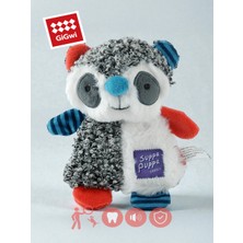 GiGwi Suppa Puppa Sesli - Hışırtılı Rakun Peluş Köpek Oyuncağı