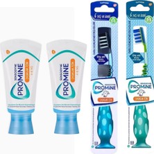 Sensodyne Diş Macunu Promine Çocuk 50ML X2 +Promine 6 Yaş ve Üzeri Çocuklar Için Yumuşak Diş Fırçası X2