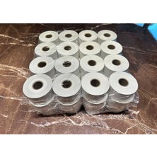 Valör Linerless Termal Etiket 40MM × 50 Metre – 8’li Paket (Ø25 mm Iç Çap, Astarsız / Linerless)