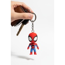Pazarois Spiderman Figürlü Hareketli Anahtarlık