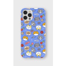 Lelia iPhone 12 Pro Uyumlu Baskılı Şeffaf Telefon Kılıfı | Koleksiyon: Pawprint Stories