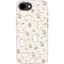 Lelia iPhone 16E Uyumlu Baskılı Şeffaf Telefon Kılıfı | Koleksiyon: Cute Animals