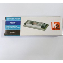 K2 150W 12.5A  Slım LED Trafosu