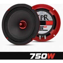 Cpr Cr-6 16CM Amfi Tipi 750W 80RMS Midrange Hoparlör Takımı