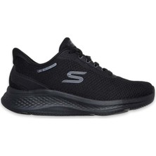 Skechers Kadın Skech-Lite Pro 2.0 Siyah Spor Ayakkabı 150622Tk Bbk Düz Taban Tekstil Malzeme ile Günlük Kullanıma Uygun