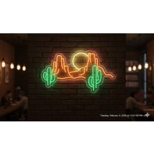 Neonled Sahra Çöl Konsept Dekor Neon LED Aydınlatma