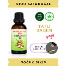 Wie Farma Tatlı Badem Yağı 50 ml Soğuk Pres Cam Şişe %100 Saf