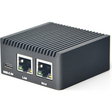 FriendlyElec Nanopi R2S (Metal Kasa + USB Güç Kablo – Combo Set)