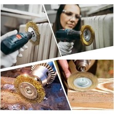 Eco Lounge 6'lı Pimli Tel Fırça Seti - Pas Yağ Kir Boya Yapışkan Çözücü