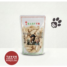 Barftr Tavuk Göğüs Eti Parçaları Atıştırmalık Ödül Maması 500 Gram Kediler Için