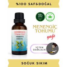 Wie Farma Menengiç Tohumu Yağı 50 ml Soğuk Pres Cam Şişe %100 Saf