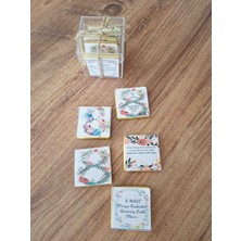 Seka 8 Mart Dünya Akdınlar Günü 1 Mika Kutu (5 Adet)Madlen Çikolata