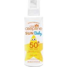 Cire Aseptine Sun Baby Güneş Koruyucu Losyon 50 Spf 200ML