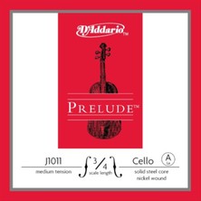 3/4 Ölçek Profesyonel Cellosolo Tel, Mavi, Orta Ton, Yüksek Kalite