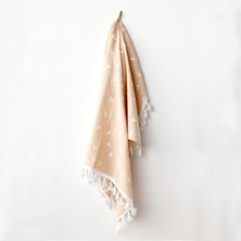 Andywawa AC24514 Müslin Smil All Day 95X85 Bebek Battaniye Beige