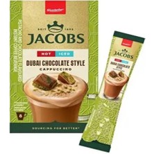 Jacobs Dubai Chocolate Style Cappuchino (Paket Içi 8li)