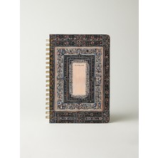 Minihol Kilm Spiralli Planlı Defter (16 x 24 Cm)