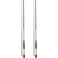 summitsport 2 Adet Akira 210-220CM Lrf Olta Kamışı Karbon Olta Kamışı 8-14GR Atarlı