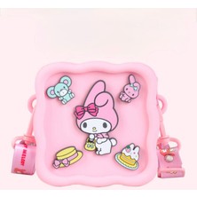 Butik Kız Çocuk Figürlü Silikon Çanta