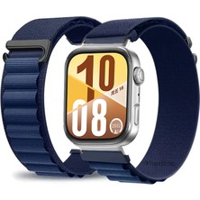 MMP Shop Huawei Watch Fit 3 / Fit 4 / Fit 4 Pro Uyumlu Alpine Loop Kumaş Kancalı Kordon