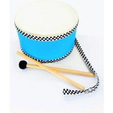 Çocuklar Için 18 cm Davul ve Düdük Seti, Eğlenceli Müzik Aletleri