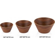 Evelin Cone  Yuvarlak Kase Seti  3 ' Lü