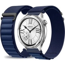 MMP Shop Xiaomi Watch S4 / S3 / S2 / S2 Pro / S1 Active / S1 Uyumlu Alpine Loop Kumaş Kancalı Kordon