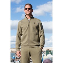 Masimar Erkek Kapüşonlu Tam Fermuarlı Sweatshirt Polar Hırka