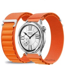 MMP Shop Xiaomi Watch S4 / S3 / S2 / S2 Pro / S1 Active / S1 Uyumlu Alpine Loop Kumaş Kancalı Kordon