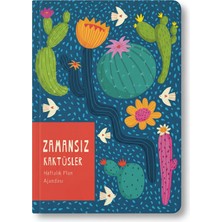 Melimelek Kaktüs Yeşil Zamansız Ajanda (Sticker'lı)