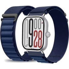 MMP Shop Xiaomi Redmi Watch 4 / 5 / 6 Uyumlu Alpine Loop Kumaş Kancalı Kordon