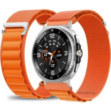 MMP Shop Samsung Galaxy Watch 8 40MM / 44MM / Classic 46MM Uyumlu Uyumlu Alpine Loop Kumaş Kancalı Kordon