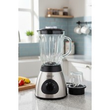 Sokany Paslanmaz Çelik Gövdeli Profesyonel Cam Blender & Öğütücü Seti – SK-148S