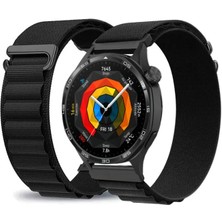 MMP Shop Huawei Watch Gt4 / Gt5 / Gt5 Pro / Gt6 / Gt6 Pro 46MM Uyumlu Alpine Loop Kumaş Kancalı Kordon