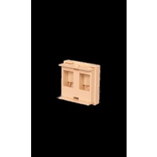 Netlink Netlınk 45X45 Face Plate 2 Port