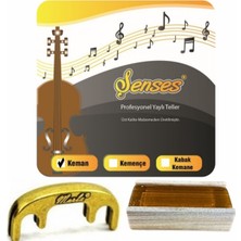 Marla Metal Gold Rengi Keman Teli ve Reçine 3'lü Seti