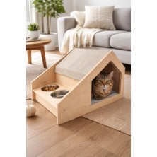 MeoWood Ahşap Kedievi