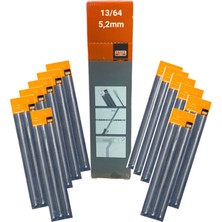 Bahco 325" 13/64 - 5,2mm x 200MM Yuvarlak Motorlu Testere Eğesi 36 Adet