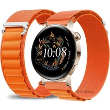 MMP Shop Huawei Watch Gt3 42MM / Gt2 42MM Uyumlu Alpine Loop Kumaş Kancalı Kordon